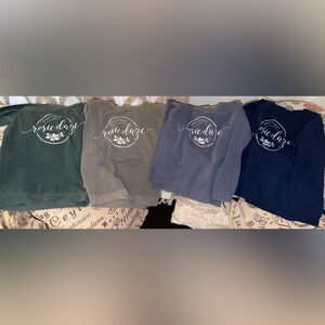 4 Rosie Daze Sweatshirts